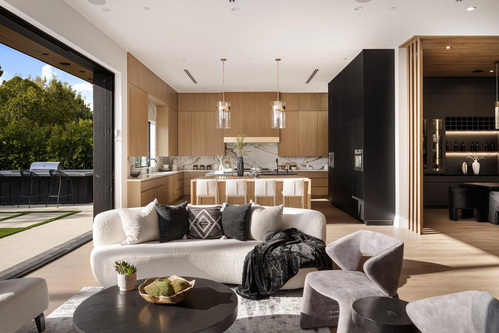 Modern kitchen with premium tiles