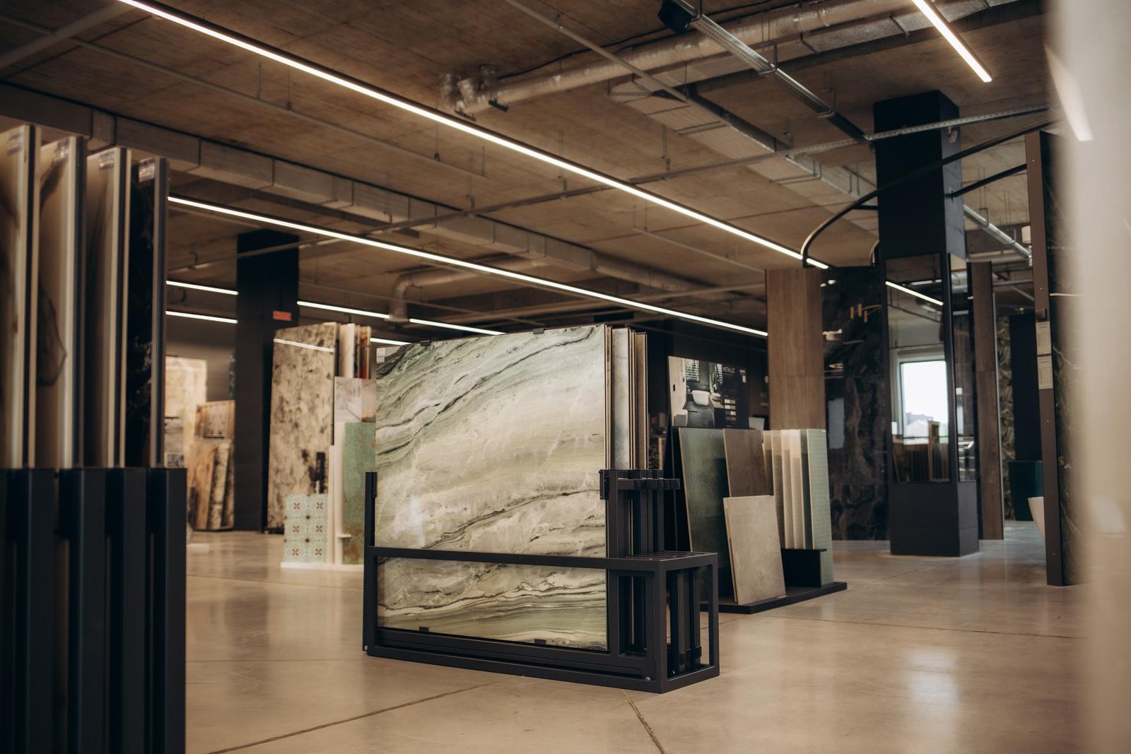 Showroom tile display